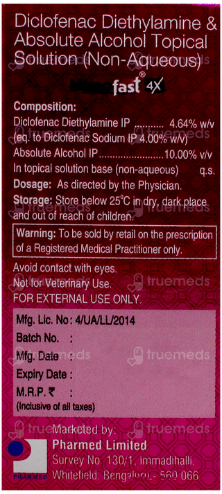 Nanofast 4X Solution 30Ml
